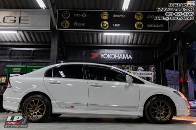 รถ - HONDA CIVIC ล้อแม็ก - NK Performance NK28N (ce28) Flowforming น้ำตาล สเปค - 17x8.5 ET35 5x114.3