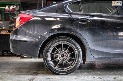 รถ - HONDA CIVIC FB ล้อแม็ก - Auto Option AOW-105X (TC105X) EJ-TITAN สเปค - 17x8.5 ET32 5x114.3 รัดยาง - ALLIANCE AL30 030Ex เบอร์ - 225/45-17