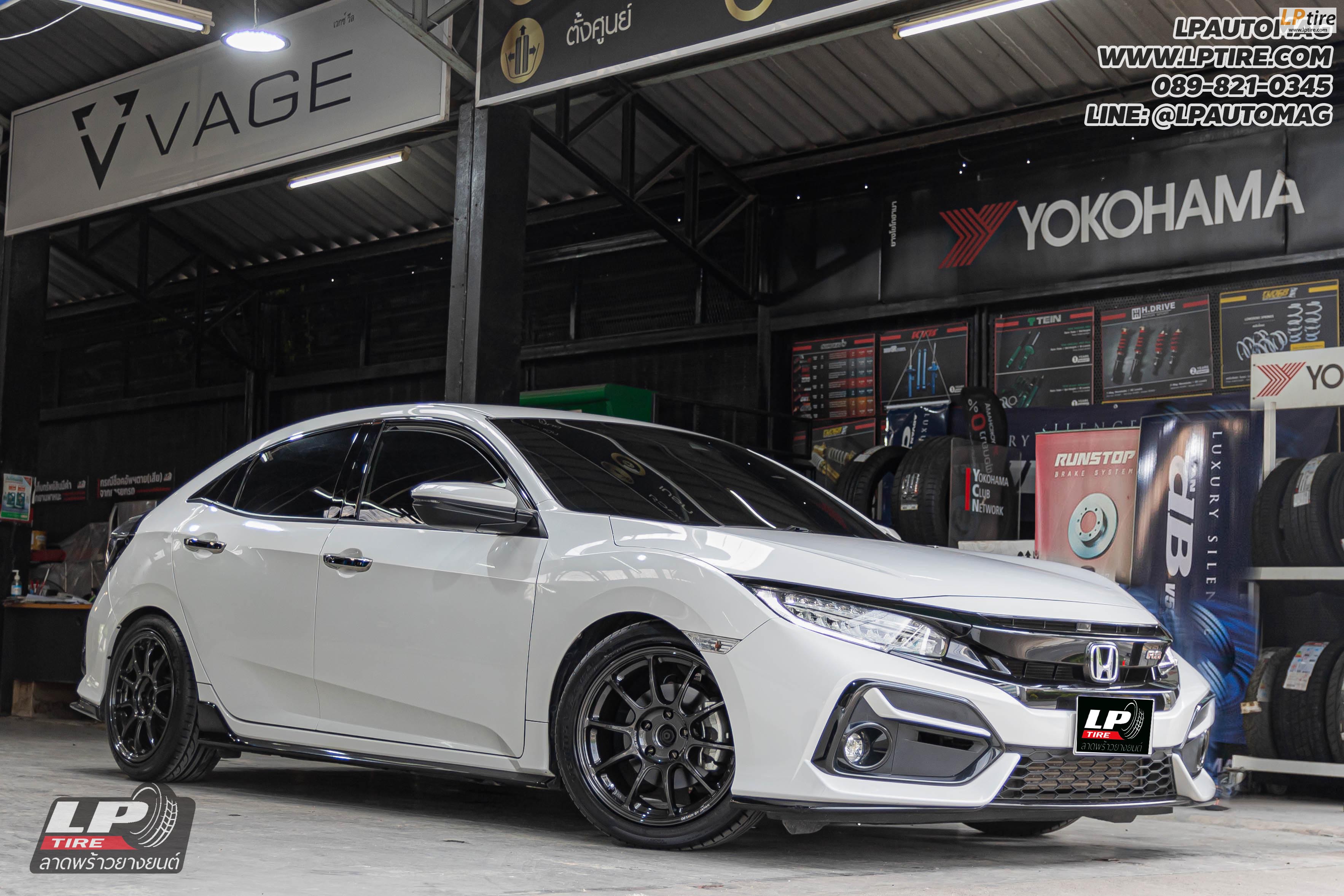 รถ - HONDA CIVIC ล้อแม็ก - NK Performance NK40 (ZE40) FlowForming สเปค- 17x8.5 ET35 5x114.3
ยาง- HANKOOK K120 V12 EVO2 เบอร์- 225/45-17