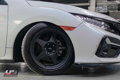 รถ - HONDA CIVIC ล้อแม็ก - NK Performance NK388 (SPOON) Flowforming ดำด้าน สเปค - 17x8.5 ET35 5x114.3 ยาง - MICHELIN Primacy 4 เบอร์ - 215/50-17