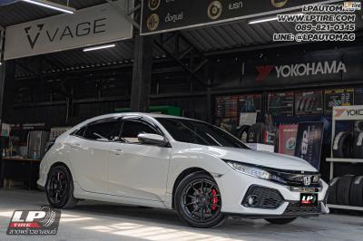รถ - HONDA CIVIC ล้อแม็ก - NK Performance NK40 FlowForming DGM สเปค - 17x8.5 ET35 5x114.3
ยาง - YOKOHAMA ALLIANCE AL30 030Ex เบอร์ - 215/50-17