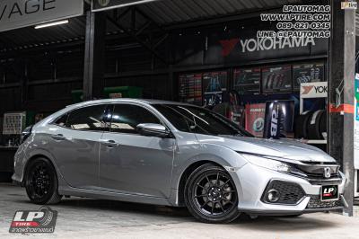 รถ - HONDA CIVIC ล้อแม็ก - KONIG N632 Dekagram FlowForming ดำด้าน สเปค - 17x8 ET40 5x114.3
