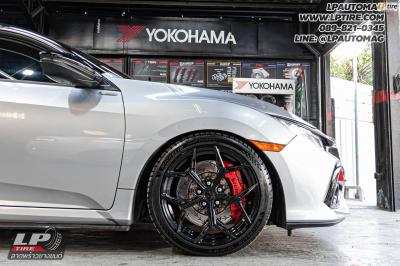 รถ - HONDA CIVIC ล้อแม็ก - VAGE VFX01 BLACK สเปค - 18x8.5 ET35 5x112-5x114.3 ยาง - Michelin PILOT SPORT5 เบอร์ -235/40R18