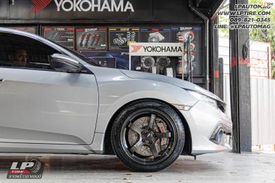 รถ - HONDA CIVIC ล้อแม็ก - INSPI ADVAN GT BEYOND DGM สเปค - 18x8.5 ET35 5x112-5x114.3 ยาง - OTANI KC 2000 เบอร์ -225/45R18
