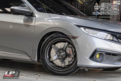 รถ - HONDA CIVIC ล้อแม็ก - INSPI ADVAN GT BEYOND DGM สเปค - 18x8.5 ET35 5x112-5x114.3 ยาง - OTANI KC 2000 เบอร์ -225/45R18