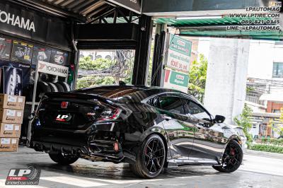 รถ - HONDA CIVIC ล้อแม็ก - VAGE VF04 BLACK สเปค - 18x8.5 ET35 5x112-5x114.3 ยาง - TOYO TIRES PROXES CR1 เบอร์- 225/45-18