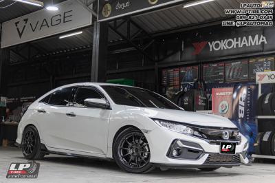 รถ - HONDA CIVIC ล้อแม็ก - NK Performance NK40 (ZE40) FlowForming สเปค- 17x8.5 ET35 5x114.3
ยาง- HANKOOK K120 V12 EVO2 เบอร์- 225/45-17