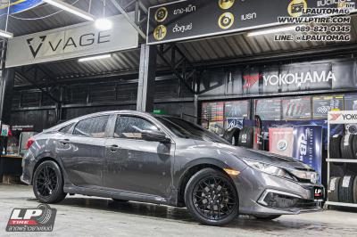 รถ - HONDA CIVIC ล้อแม็ก - LENSO VENTUS ดำด้าน สเปค - 17x7 ET35 5x114.3 ยาง - ALLIANCE AL30 030Ex เบอร์ - 215/50-17