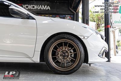 รถ - HONDA CIVIC ล้อแม็ก - KONIG N781 HyperGram FlowForming น้ำตาล สเปค - 18x8.5 ET35 5x114.3 ยาง -LENSO D-1CS เบอร์ - 225/45-18