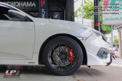 รถ - HONDA CIVIC ล้อแม็ก - NK Performance NK28N Flowforming DGM สเปค - 17x8.5 ET35 5x114.3
รัดยาง - ALLIANCE AL30 030Ex เบอร์ - 215/50-17 ชุดปั้มเบรค - AP RACING พร้อมปั้ม 4 พอต