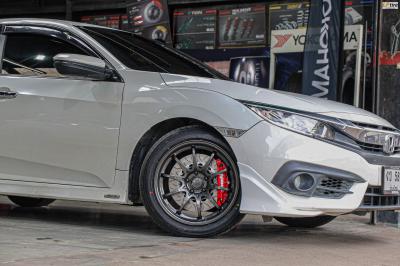 รถ - HONDA CIVIC ล้อแม็ก - NK Performance NK28N Flowforming DGM สเปค - 17x8.5 ET35 5x114.3
รัดยาง - ALLIANCE AL30 030Ex เบอร์ - 215/50-17 ชุดปั้มเบรค - AP RACING พร้อมปั้ม 4 พอต