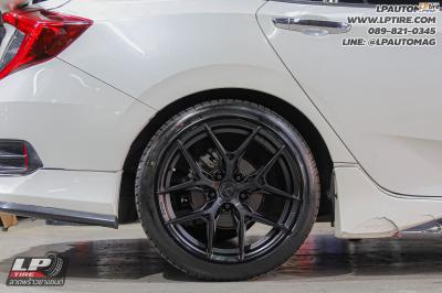 รถ - HONDA CIVIC ล้อแม็ก - VAGE VF04 FlowForming BLACK FLAT สเปค - 18x8.5 ET35 5x112-5x114.3
ยาง - LENSO D-1CS เบอร์ - 225/45-18