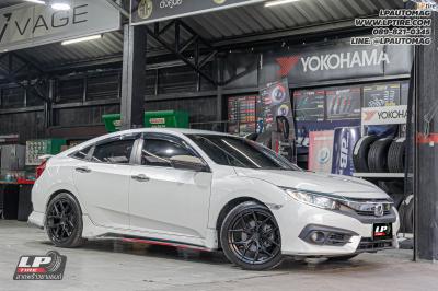 รถ - HONDA CIVIC ล้อแม็ก - VAGE VF04 FlowForming BLACK FLAT สเปค - 18x8.5 ET35 5x112-5x114.3
ยาง - LENSO D-1CS เบอร์ - 225/45-18