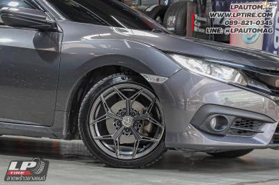 รถ - HONDA CIVIC&nbsp;ล้อแม็ก - VAGE VFX01 FlowForming V-DARK สเปค - 17x8.5 ET35 5x112-5x114.3
รัดยาง - MICHELIN PILOT SPORT 5 เบอร์ - 215/45-17