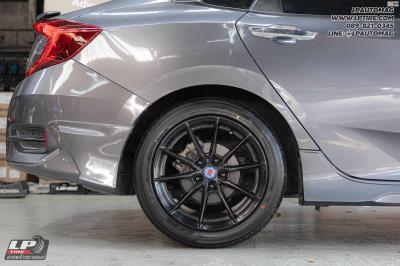 รถ - HONDA CIVIC&nbsp;ล้อแม็ก - SSW S380 ดำด้าน สเปค- 17x8 ET38 5x114.3&nbsp;รัดยาง - ALLIANCE AL30 030Ex เบอร์ - 215/50-17