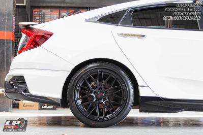 รถ - HONDA CIVIC&nbsp;ล้อแม็ก - SSW S348 ดำด้าน สเปค- 18x8.5 ET40 5x114.3&nbsp;รัดยาง - LENSO D-1CS
เบอร์ - 225/45-18