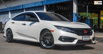 HONDA CIVIC FC RS AutoOption AOW17 8.5x18 5H112-114.3 ET+35 สี BMC น้ำหนักเบา 8.7 kg 