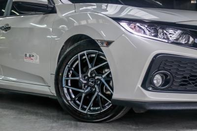 Honda Civic FC ล้อแม็ก Honda OEM Modulo 17x7 ET45 5x114.3 รัดยาง Yokohama Advan dB V552 ตัวท็อป 215/50-17