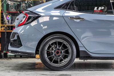 รถ - HONDA CIVIC ล้อแม็ก - NK Performance NK105N (TC105N) Flowforming NK Dark ขอบ - 17x8.5 ET35 5x114.3 ยางเดิม - YOKOHAMA เบอร์ - 215/50-17