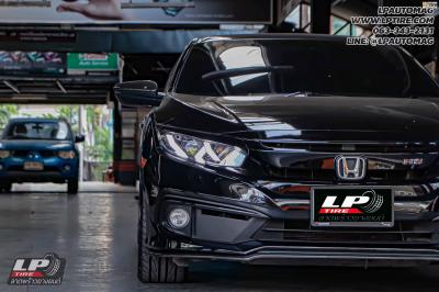 รถ - HONDA CIVIC ล้อแม็ก - VAGE VF04 (TMF-104) DARK GM-FLAT สเปค - 18x8.5 ET35 5x112-5x114.3 ยาง - YOKOHAMA V701 เบอร์ - 235/40-18