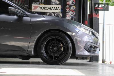 รถ - HONDA CIVIC ล้อแม็ก - KONIG N632 Dekagram FlowForming ดำด้าน สเปค - 17x8 ET40 5x114.3
ยาง - YOKOHAMA เบอร์ - 215/50-17