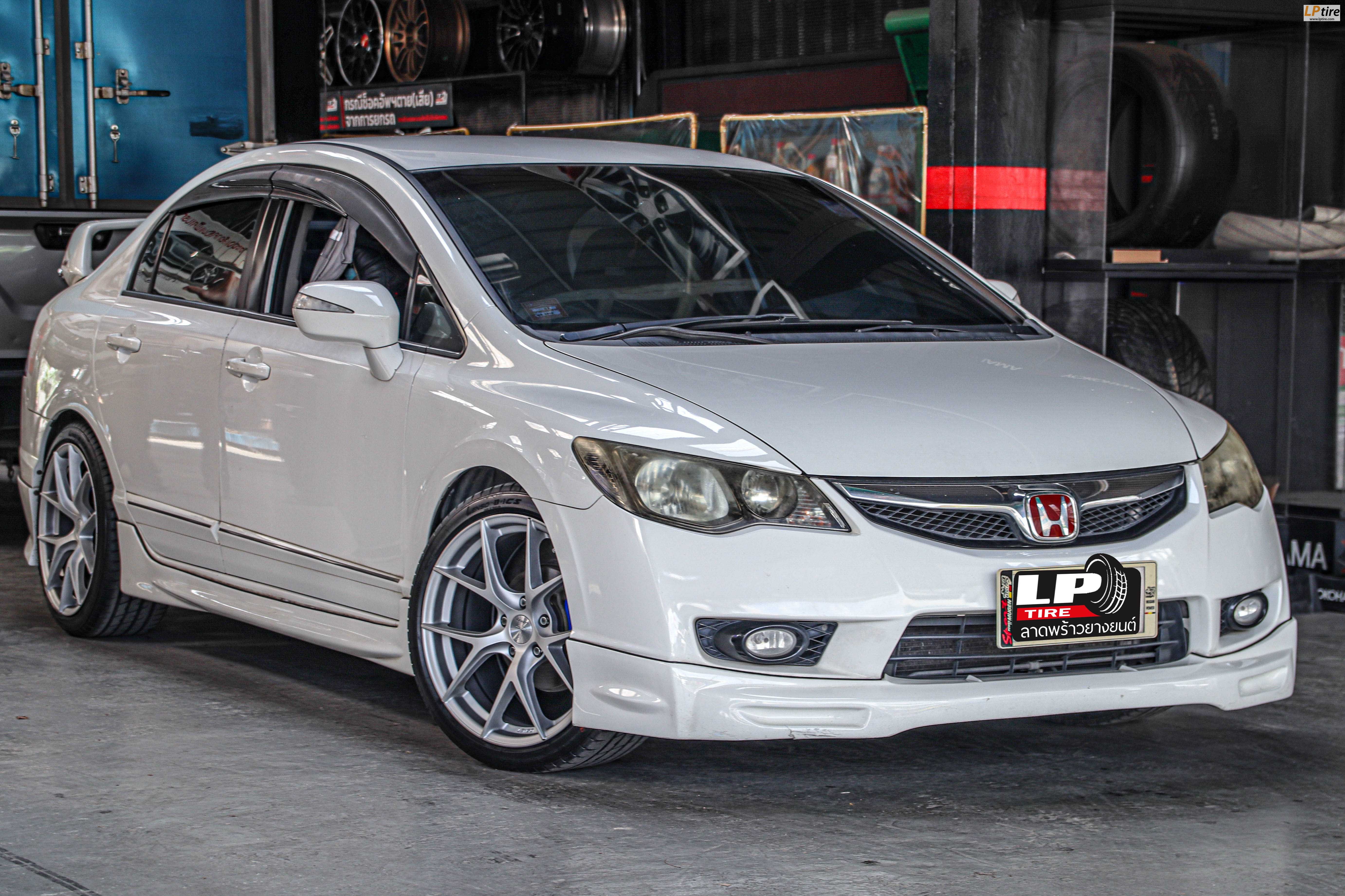 รถ - HONDA CIVIC ล้อแม็ก -LENSO Jager Dyna ซิลเวอร์ด้าน ขอบ - 18x8.5 ET35 5x114.3
ยาง - LENSO D-1CS เบอร์ - 225/40-18