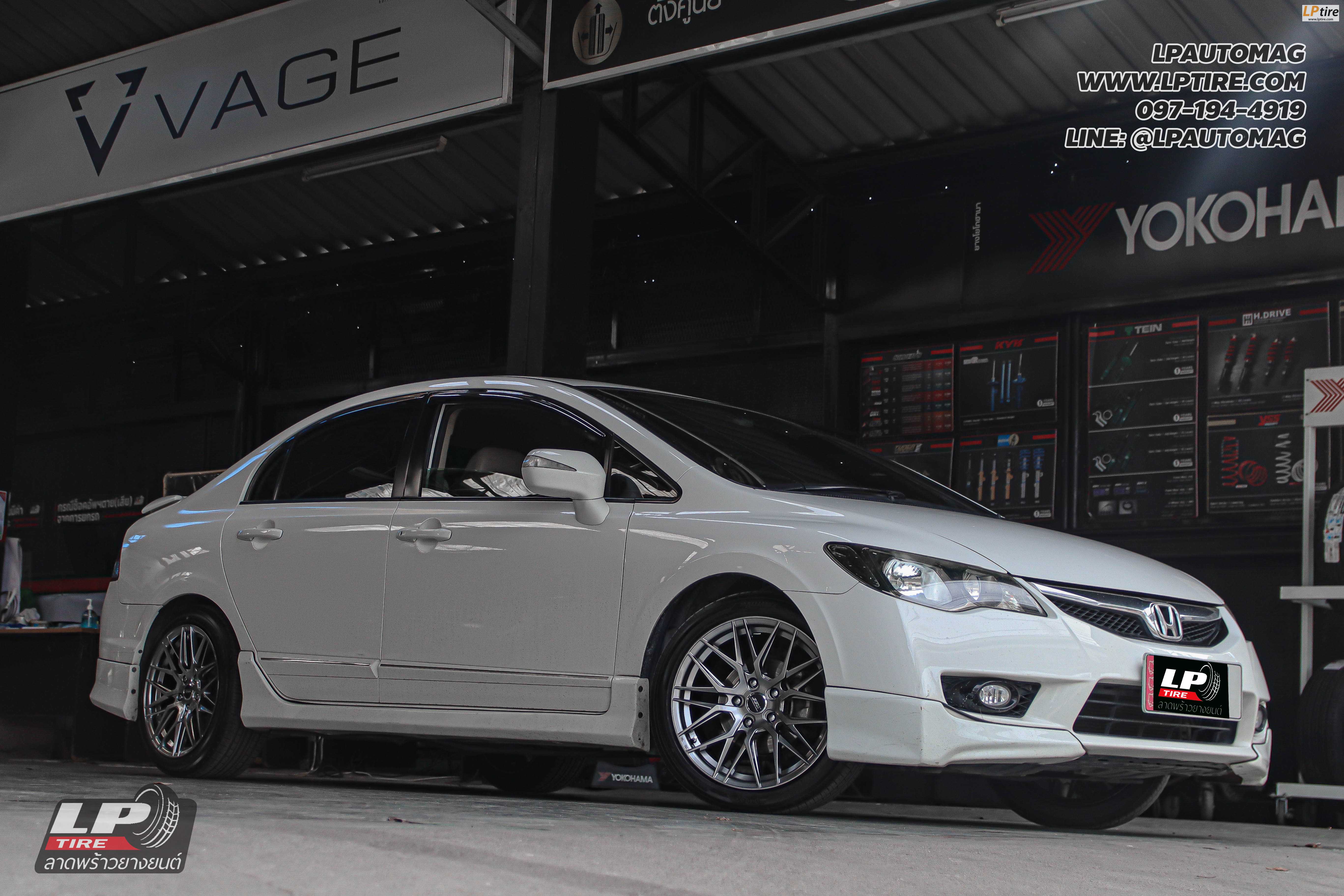 รถ - HONDA CIVIC ล้อแม็ก - SSW S348 HB สเปค -17x8 ET38 5x114.3 ยาง - ALLIANCE AL30 030Ex
เบอร์ - 215/45-17