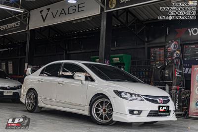 รถ - HONDA CIVIC ล้อแม็ก - NK Performance NK105N (TC105n) Flowforming TS-TITAN สเปค - 17x8.5 ET35 5x114.3