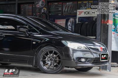 รถ -HONDA CIVIC ล้อแม็ก - NK Performance NK40 FlowForming DGM สเปค - 17x8.5 ET35 5x114.3
ยาง - ALLIANCE AL30 030Ex เบอร์ -215/45-17