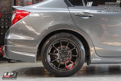 รถ - HONDA CIVIC&nbsp;ล้อแม็ก - NK Performance NK28N Flowforming DGM สเปค- 17x8.5 ET35 5x114.3