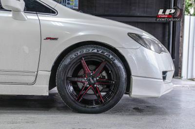 รถ - HONDA CIVIC ล้อแม็ก - SSW S379 ดำขลิปแดง ขอบ - 16x7 ET35 5x114.3 ยางเดิม - GOODYEAR
เบอร์ - 205/55-16