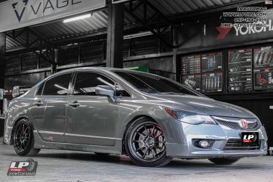 รถ - HONDA CIVIC ล้อแม็ก - NK Performance NK28N (ce28) Flowforming DGM สเปค -17x8.5 ET35 5x114.3 ยาง - michelin primacy 4 เบอร์ - 215/45-17