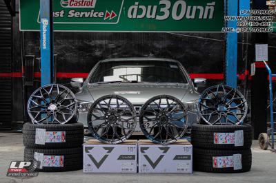 รถ - HONDA CIVIC ล้อแม็ก - VAGE VF032 V-DARK สเปค -18x8.5 ET35 5x114.3-5x112 ยาง - LENSO D-1CS เบอร์ -225/40-18