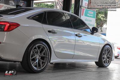 รถ - HONDA CIVIC ล้อแม็ก - VAGE VF04 SILVER TITANIUM/BRUSH สเปค - 18x8.5 ET35 5x112-5x114.3
ยาง - MICHELIN PILOT SPORT 4 เบอร์ -235/40 R18