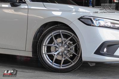 รถ - HONDA CIVIC ล้อแม็ก - VAGE VF04 SILVER TITANIUM/BRUSH สเปค - 18x8.5 ET35 5x112-5x114.3
ยาง - MICHELIN PILOT SPORT 4 เบอร์ -235/40 R18