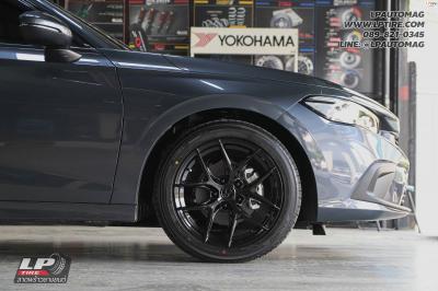 รถ - HONDA CIVIC ล้อแม็ก -ORI WHEELS CHAPTER-4 FlowForming V-BLACK สเปค - 17x8 ET35 5x112-5x114.3 ยาง - ALLIANCE AL30 030Ex เบอร์ - 215/50-17