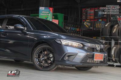 รถ - HONDA CIVIC ล้อแม็ก -ORI WHEELS CHAPTER-4 FlowForming V-BLACK สเปค - 17x8 ET35 5x112-5x114.3 ยาง - ALLIANCE AL30 030Ex เบอร์ - 215/50-17