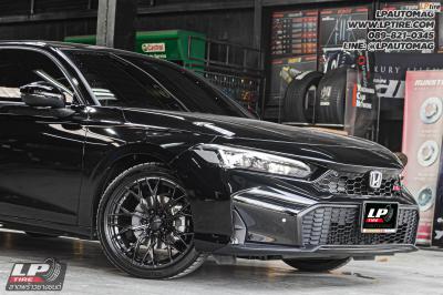 รถ - HONDA CIVIC ล้อแม็ก - EmotionR VRG BY LENSO FlowForming BLACK สเปค -18x8.5 ET35 5x114.3 ยาง - Michelin PILOT SPORT 4 เบอร์ - 235/40 R18