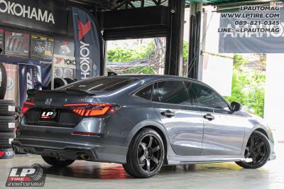 รถ - HONDA CIVIC ล้อแม็ก - NK Performance NK37 Flowforming DGM สเปค - 18x8.5 ET35 5x114.3
ยาง - BRIDGESTONE TURANZA T6 เบอร์ - 235/40-18