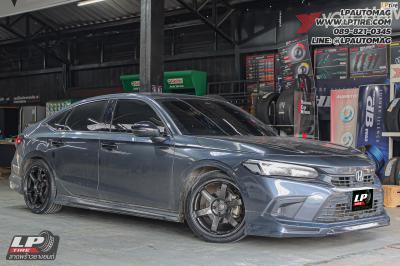 รถ - HONDA CIVIC ล้อแม็ก - NK Performance NK37 Flowforming DGM สเปค - 18x8.5 ET35 5x114.3
ยาง - BRIDGESTONE TURANZA T6 เบอร์ - 235/40-18