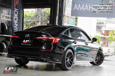 รถ - HONDA CIVIC ล้อแม็ก - VAGE VF02 FlowForming ดำกลึงหน้าชา สเปค - 18x8.5 ET35 5x112-5x114.3
ยาง - CONTINENTAL MaxContact MC7 เบอร์ - 235/40R18