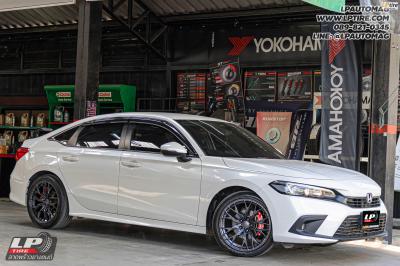 รถ - HONDA CIVIC ล้อแม็ก - EmotionR VRG FlowForming Dark Gun สเปค - 18x8.5 ET35 5x114.3
รัดยาง - YOKOHAMA V553 เบอร์ - 235/40-18