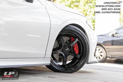 รถ - HONDA CIVIC&nbsp;ล้อแม็ก - INSPI ADVAN GT BEYOND FlowForming V-BLACK สเปค - 18x8.5 ET35 5x114.3-5x112&nbsp;ใช้ยางเดิม