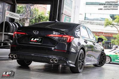 รถ - HONDA CIVIC ล้อแม็ก - ENKEI SC22 Matt gun metal สเปค - 18x8 ET45 5x100-5x114.3 รัดยาง - LENSO D-1CS เบอร์ - 235/40-18