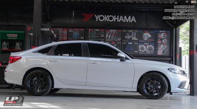 รถ - HONDA CIVIC ล้อแม็ก -VAGE VF04 (TMF-104) สเปค - 18x8.5 ET35 5x112-5x114.3 ดำด้าน ยาง - LENSO D-1CS เบอร์ - 235/40-18