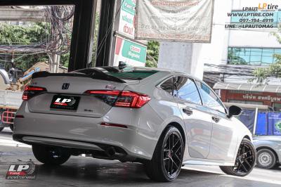 รถ - HONDA CIVIC ล้อแม็ก - VAGE VF013 ดำเงา สเปค - 18x8.5 ET35 5x112-5x114.3 ยาง - MICHELIN Pilot Sport 4 เบอร์ - 235/40-18