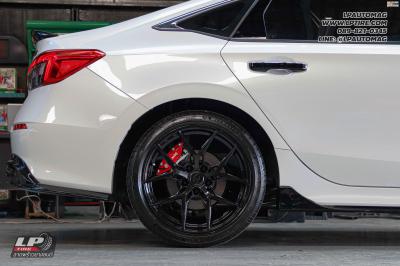 รถ - HONDA CIVIC ล้อแม็ก - ORI WHEELS CHAPTER-4 FlowForming V-BLACK สเปค -18x8.5 ET35 5x112-5x114.3 ยาง - MICHELIN Pilot Sport 4 เบอร์ - 235/40-18