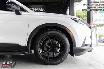 รถ - HONDA CR-V ล้อแม็ก - VAGE VF04 BLACK สเปค -18x8.5 ET35 5x112-5x114.3 ยาง - TOYO PROXES R45 เบอร์- 235/60 R18