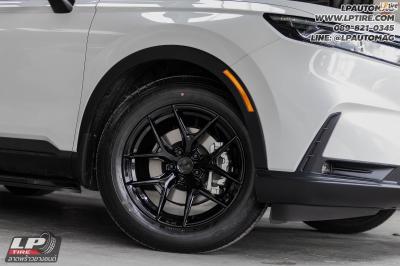รถ - HONDA CR-V ล้อแม็ก - VAGE VF04 BLACK สเปค -18x8.5 ET35 5x112-5x114.3 ยาง - TOYO PROXES R45 เบอร์- 235/60 R18