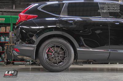 รถ - HONDA CR-V ล้อแม็ก - NK Performance NK28N (ce28) Flowforming DGM สเปค - 17x8.5 ET35 5x114.3n รัดยาง - Goodyear เบอร์ - 235/65R17